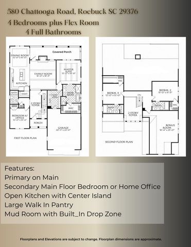 580 Chattooga Road, Roebuck, SC 29376