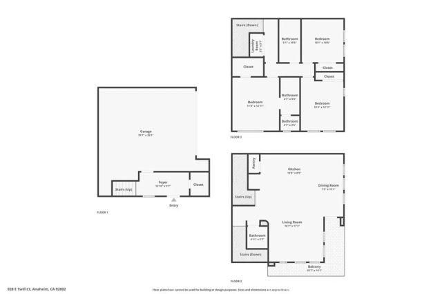 928 E Twill Court, Anaheim, CA 92802