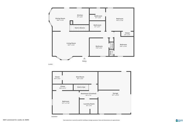 8401 LANEWOOD CIRCLE, Leeds, AL 35094