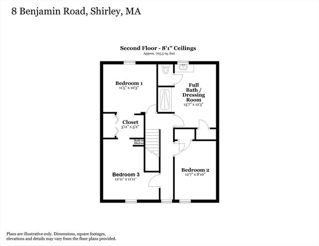 8 Benjamin Rd, Shirley, MA 01464