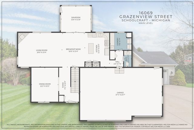 16069 Grazenview Street, Schoolcraft, MI 49087