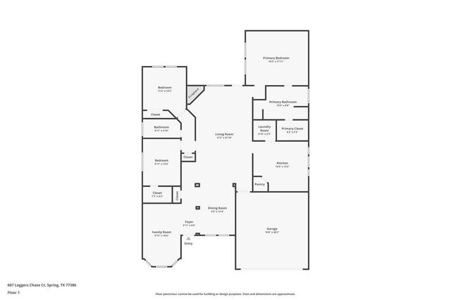 607 Loggers Chase Court, Spring, TX 77386