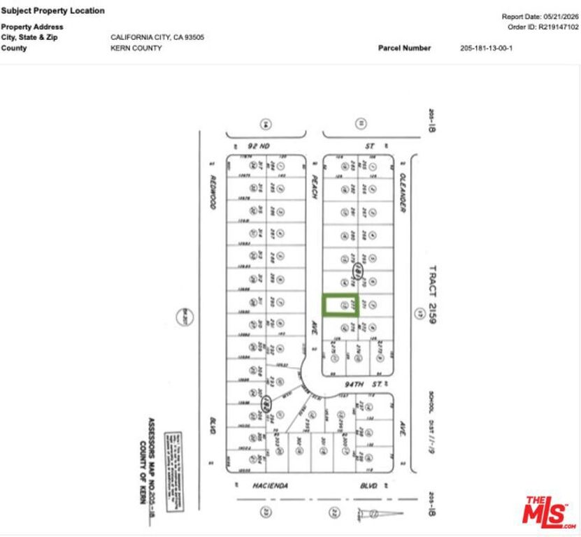 0 Peach Avenue, California City, CA 93505