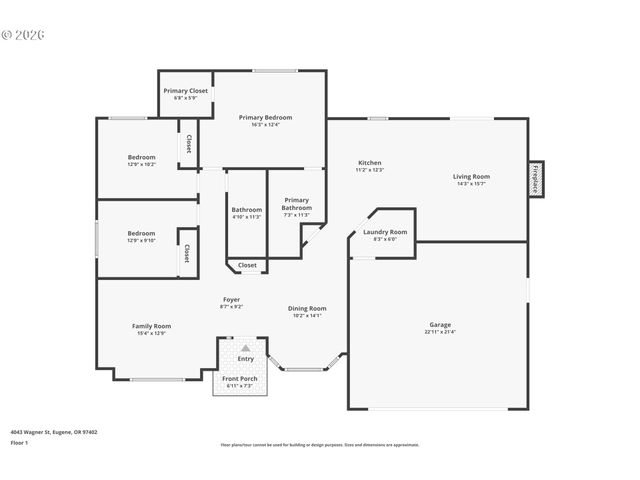 4043 WAGNER St, Eugene, OR 97402