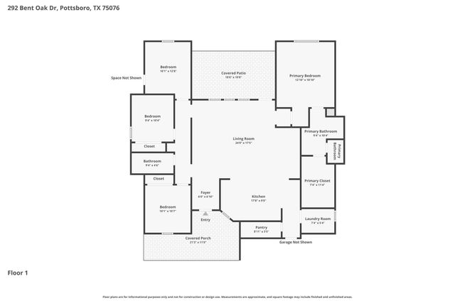292 Bent Oak Drive, Pottsboro, TX 75076