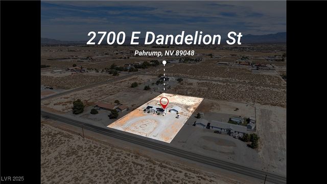 2700 East Dandelion Street, Pahrump, NV 89048