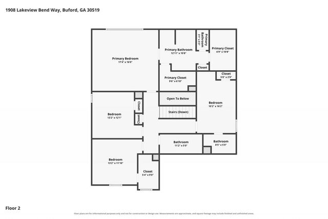 1908 Lakeview Bend Way, Buford, GA 30519