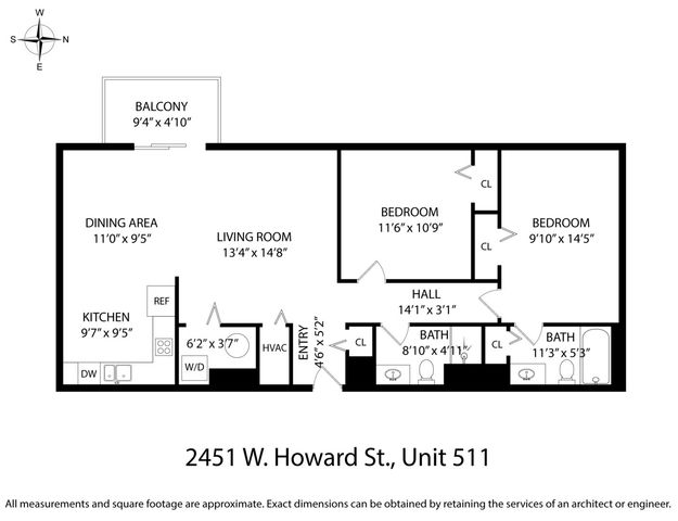 2451 W Howard Street 511, Chicago, IL 60645