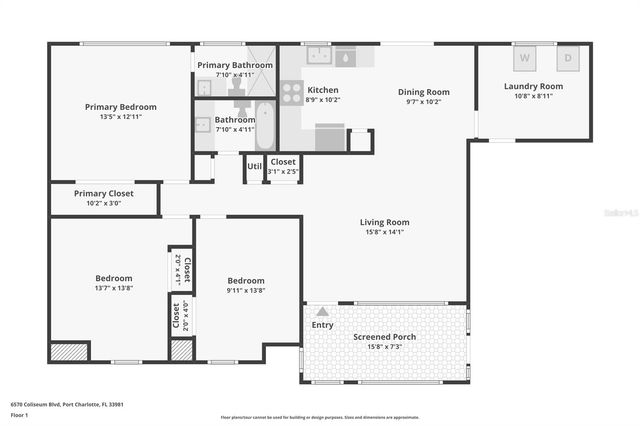 6570 COLISEUM BOULEVARD, Port Charlotte, FL 33981