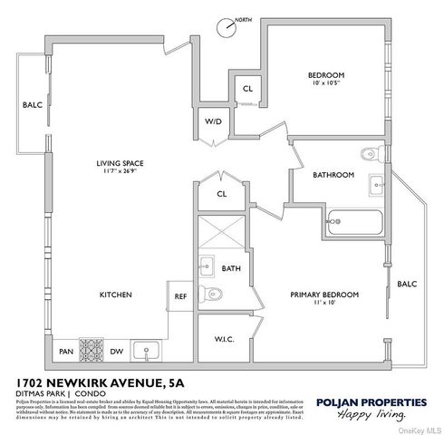 1702 Newkirk Avenue 5A, Brooklyn, NY 11226