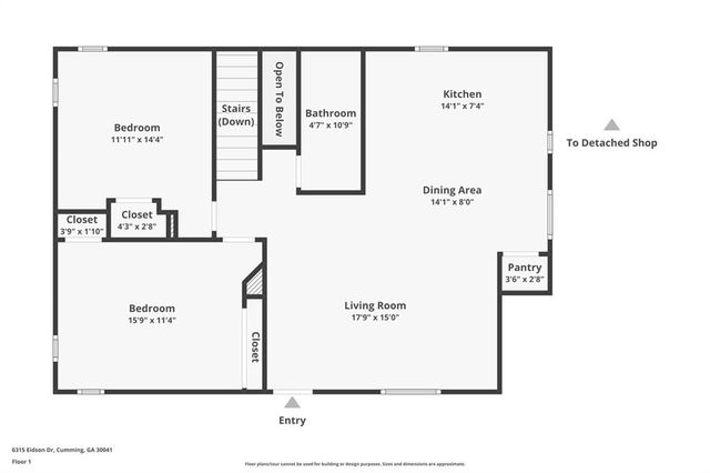 6315 Eidson Drive, Cumming, GA 30041