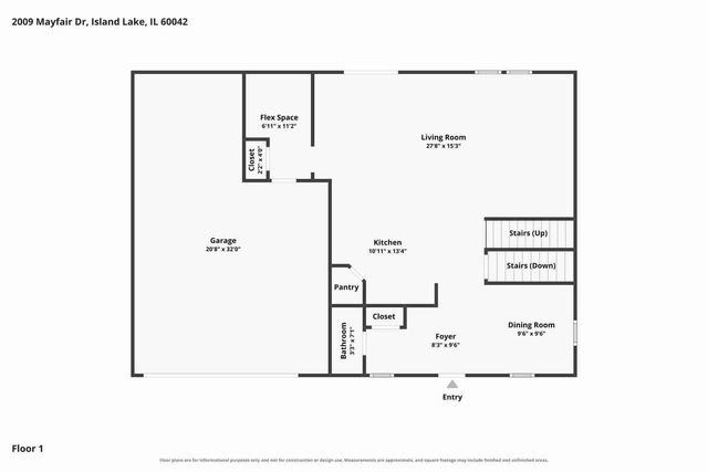2009 Mayfair Drive, Island Lake, IL 60042
