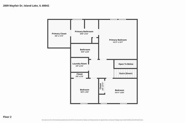 2009 Mayfair Drive, Island Lake, IL 60042