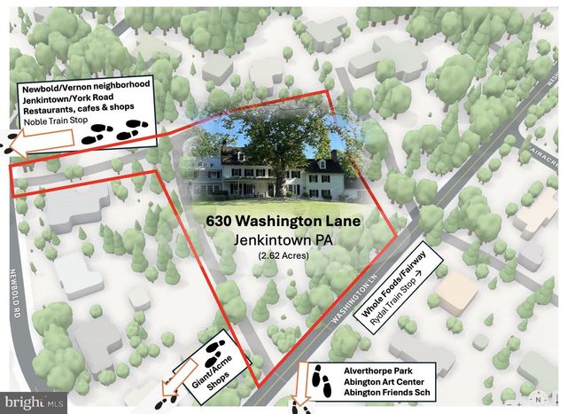 630 WASHINGTON LN, Jenkintown, PA 19046