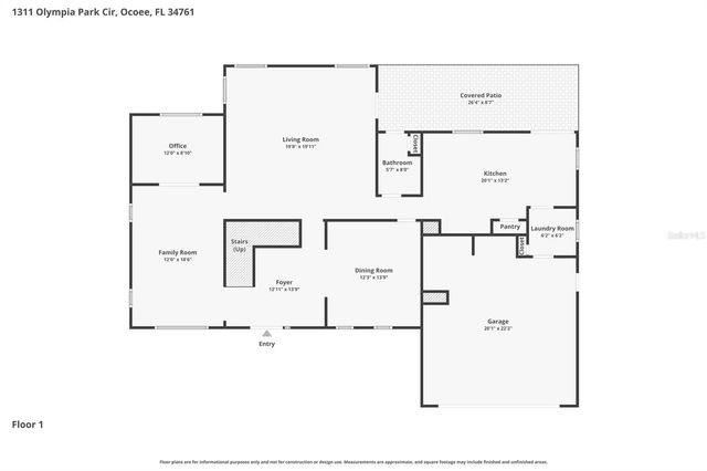 1311 OLYMPIA PARK CIRCLE, Ocoee, FL 34761