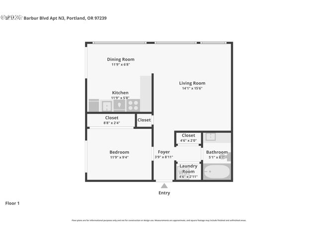 3515 Sw BARBUR Blvd N-3, Portland, OR 97239