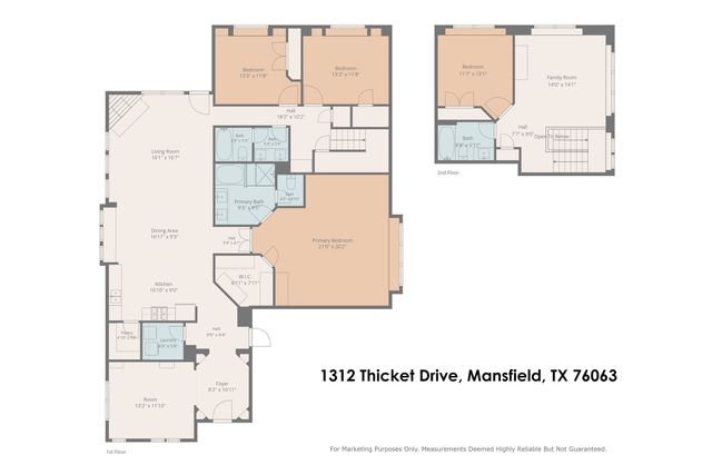 1312 Thicket Drive, Mansfield, TX 76063