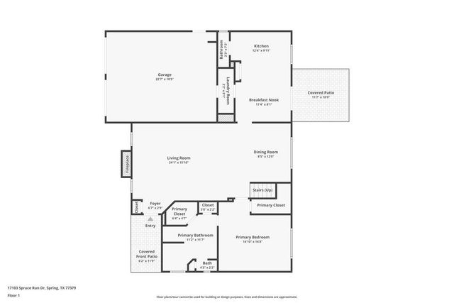 17103 Spruce Run Drive, Spring, TX 77379