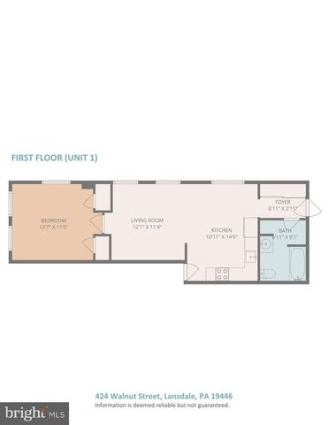 424 WALNUT ST, Lansdale, PA 19446