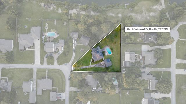 11418 Cedarwood Drive, Humble, TX 77338