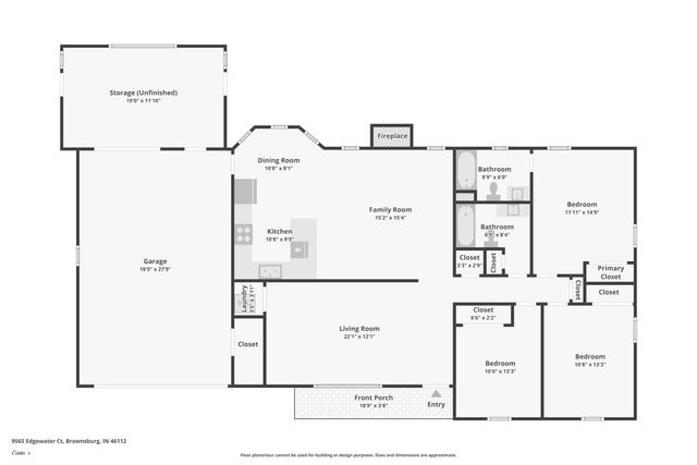 9565 Edgewater Court, Brownsburg, IN 46112