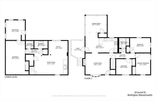 34 Locust St, Burlington, MA 01803