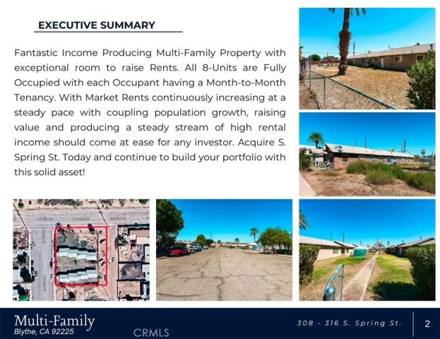 316 S Spring Street, Blythe, CA 92225