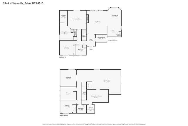 2444 N SIERRA DR, Eden, UT 84310