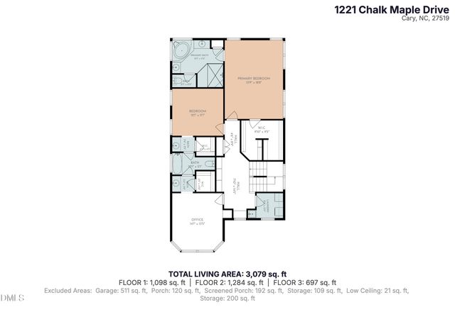 1221 Chalk Maple Drive, Cary, NC 27519