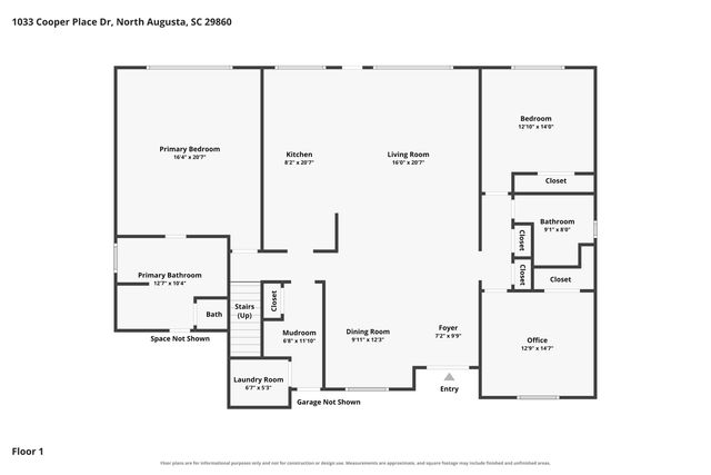 1033 Cooper Place Drive, North Augusta, SC 29860