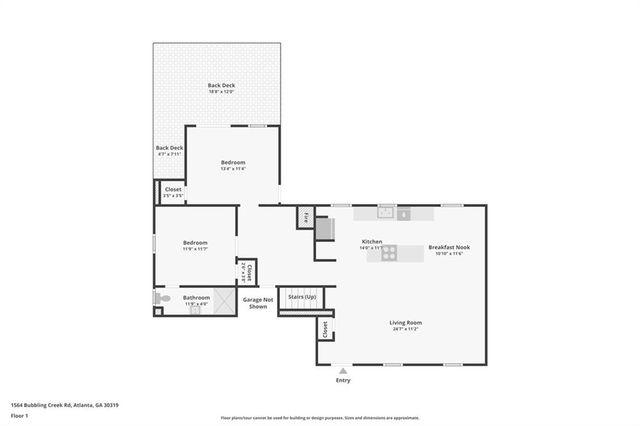 1564 Bubbling Creek Road NE, Brookhaven, GA 30319