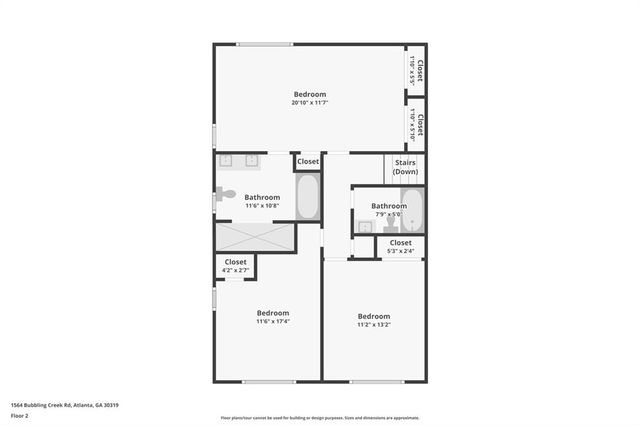 1564 Bubbling Creek Road NE, Brookhaven, GA 30319