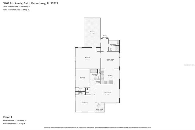 3468 9TH AVENUE N, St Petersburg, FL 33713