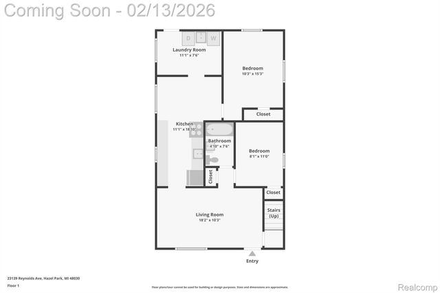 23139 Reynolds Avenue, Hazel Park, MI 48030