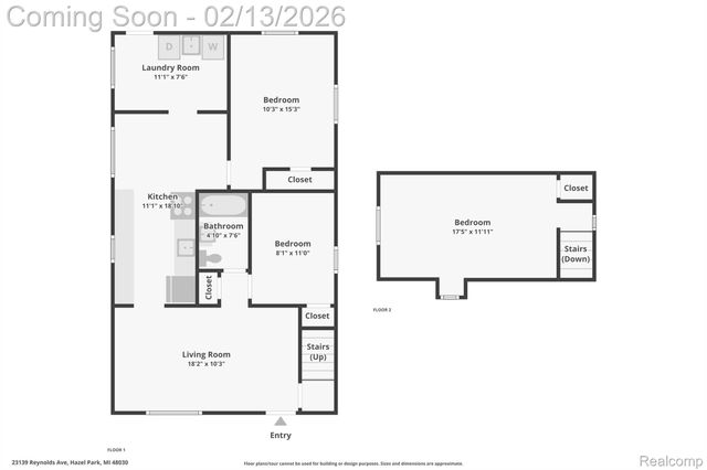 23139 Reynolds Avenue, Hazel Park, MI 48030