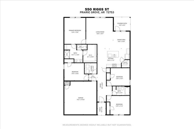 550 Riggs Street, Prairie Grove, AR 72753