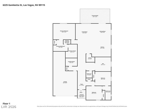 6225 Gambetta Street, Las Vegas, NV 89115