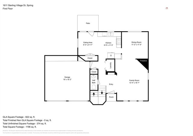 1611 Sterling Village Drive, Spring, TX 77386