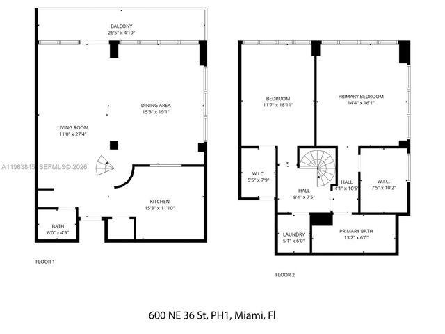 600 NE 36th St PH1, Miami, FL 33137