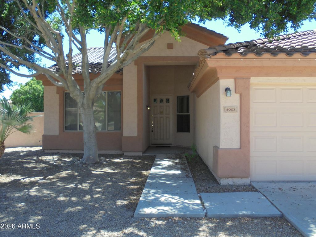6003 W SEQUOIA Drive, Glendale, AZ 85308 — exterior
