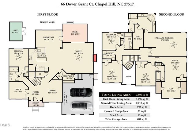 66 Dover Grant Court, Chapel Hill, NC 27517