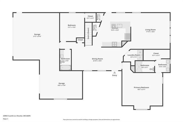 23904 S Lucille Lane, Peculiar, MO 64078