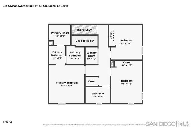 425 S Meadowbrook Dr 143, San Diego, CA 92114