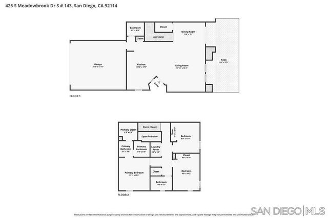 425 S Meadowbrook Dr 143, San Diego, CA 92114