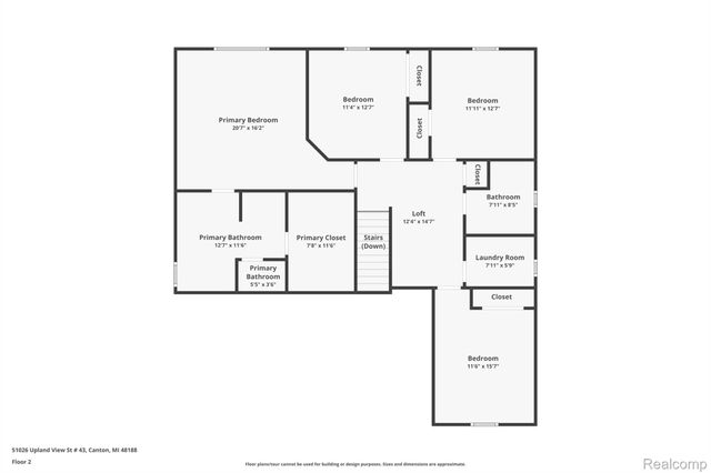 51026 Upland View Street, Canton Charter Township, MI 48188