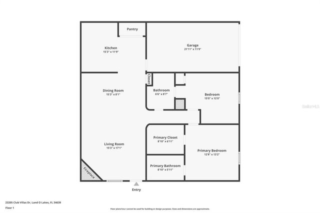 23205 CLUB VILLAS DRIVE 30, Land O Lakes, FL 34639