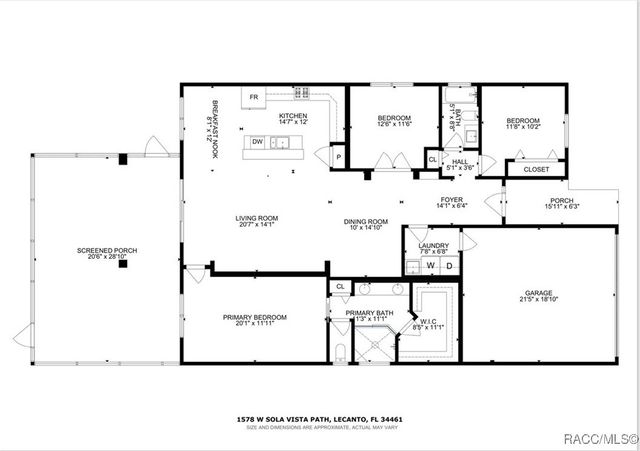 1578 W Sola Vista Path, Lecanto, FL 34461