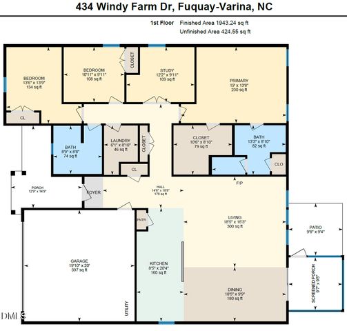 434 Windy Farm Drive, Fuquay Varina, NC 27526