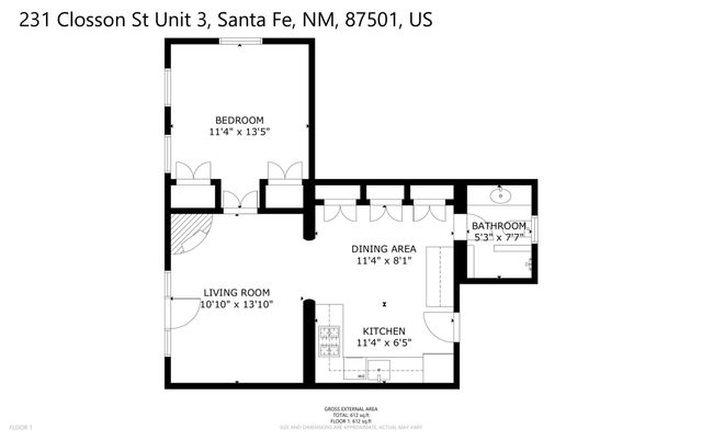 231 Closson Street 3, Santa Fe, NM 87501