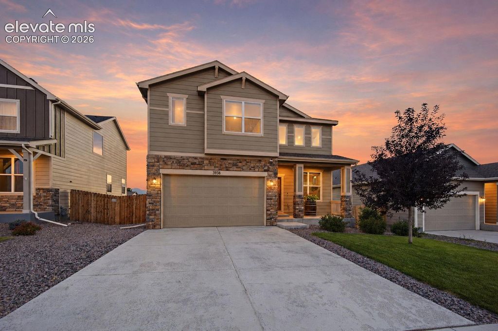 3938 Ryedale Way, Colorado Springs, CO 80922 — exterior